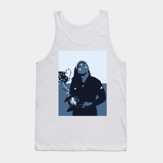 Naomi the winner Tank Top by White Name